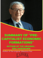 Summary Of "Pre-capitalist Economic Formations" By Eric Hobsbawm: UNIVERSITY SUMMARIES