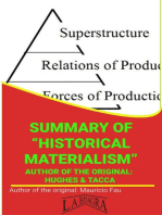 Summary Of "Historical Materialism" By Hughes & Tacca: UNIVERSITY SUMMARIES