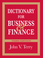 Dictionary for Business & Finance