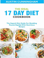 The Ideal 17 Day Diet cookbook; The Superb Diet Guide For Shedding Pounds Rapidly With Nutritious Recipes