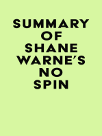 Summary of Shane Warne's No Spin