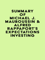 Summary of Michael J. Mauboussin & Alfred Rappaport's Expectations Investing