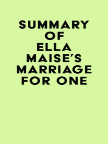 Summary of Ella Maise's Marriage for One by IRB Media (Ebook ...
