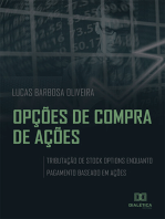 Opções de Compra de Ações:  Tributação de Stock Options enquanto pagamento baseado em ações