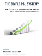 The Simple P&L System eBook: How to Leverage Your P&L Like an MBA