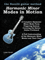 Harmonic Minor Modes In Motion - The Nocelli Guitar Method