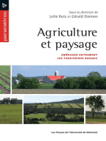 Agriculture et paysage: Aménager autrement les territoires ruraux