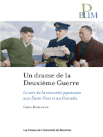 Un Drame de la Deuxième Guerre mondiale: Le sort de la minorité japonaise aux États-Unis et au Canada