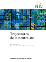 Trajectoires de la neutralité