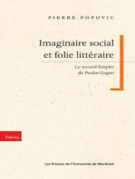 Imaginaire et social et folie littéraire. Le Second Empire de Paulin Gagne
