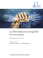 LA REVOLUTION TRANQUILLE 60 ANS APRES: Rétrospective et avenir