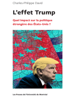 L' EFFET TRUMP: Quel impact sur la politique étrangère des États-Unis ?