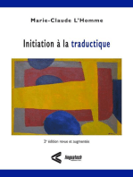 Initiation à la traductique: 2e édition revue et corrigée