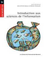 Introduction aux sciences de l'information