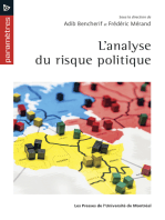 L' ANALYSE DU RISQUE POLITIQUE