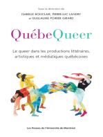 Québequeer: Le queer dans les productions littéraires, artistiques et médiatiques québécoises