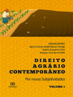 Direito Agrário Contemporâneo: por novas subjetividades - Volume 1