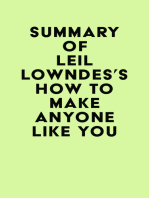 Summary of Leil Lowndes's How to Make Anyone Like You