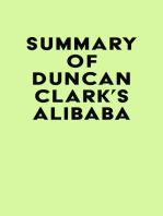 Summary of Duncan Clark's Alibaba