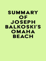Summary of Joseph Balkoski's Omaha Beach