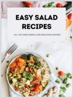 Easy Salad Recipes: All you need Simple and delicious recipes