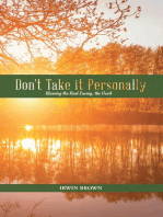 Don't Take it Personally