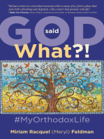 God Said What?! #MyOrthodoxLife