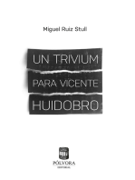 Un trivium para Vicente Huidobro