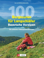 100 Bergtouren für Langschläfer Bayerische Voralpen: Erlebnisreiche Halbtagestouren