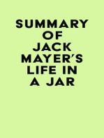 Summary of Jack Mayer's Life in a Jar