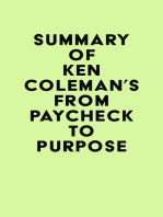 Summary of Ken Coleman's From Paycheck to Purpose