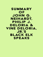 Summary of John G. Neihardt, Philip J. Deloria & Vine Deloria, Jr.'s Black Elk Speaks