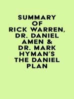 Summary of Rick Warren, Dr. Daniel Amen & Dr. Mark Hyman's The Daniel Plan