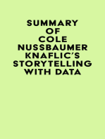 Summary of Cole Nussbaumer Knaflic's Storytelling with Data