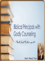 Biblical Principals with Godly Counseling: That God Factor