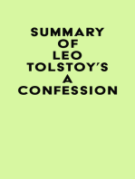 Summary of Leo Tolstoy's A Confession