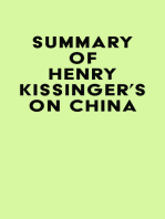 Summary of Henry Kissinger's On China
