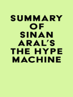 Summary of Sinan Aral's The Hype Machine