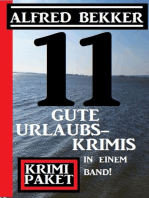 11 gute Urlaubskrimis in einem Band! Krimi Paket