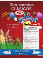 Diez cuentos clásicos para niños con énfasis en valores. Libro ilustrado. Volumen 5