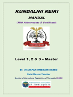 KUNDALINI REIKI MANUAL-LAVEL.1, 2 &3 MASTER (With Attunements & Certificate)