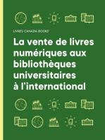 La vente de livres numériques aux bibliothèques universitaires à l’international