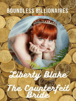 The Counterfeit Bride: Boundless Billionaires, #1