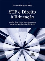 STF e Direito à Educação: análise do processo decisório da corte a partir do caso do ensino domiciliar