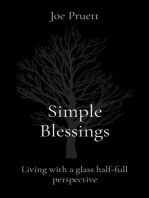 Simple Blessings: Living with a glass half-full perspective