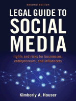 Legal Guide to Social Media, Second Edition: Rights and Risks for Businesses, Entrepreneurs, and Influencers