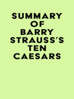Summary of Barry Strauss's Ten Caesars