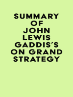 Summary of John Lewis Gaddis's On Grand Strategy