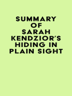 Summary of Sarah Kendzior's Hiding in Plain Sight
