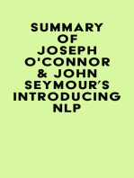 Summary of Joseph O'Connor & John Seymour's Introducing NLP